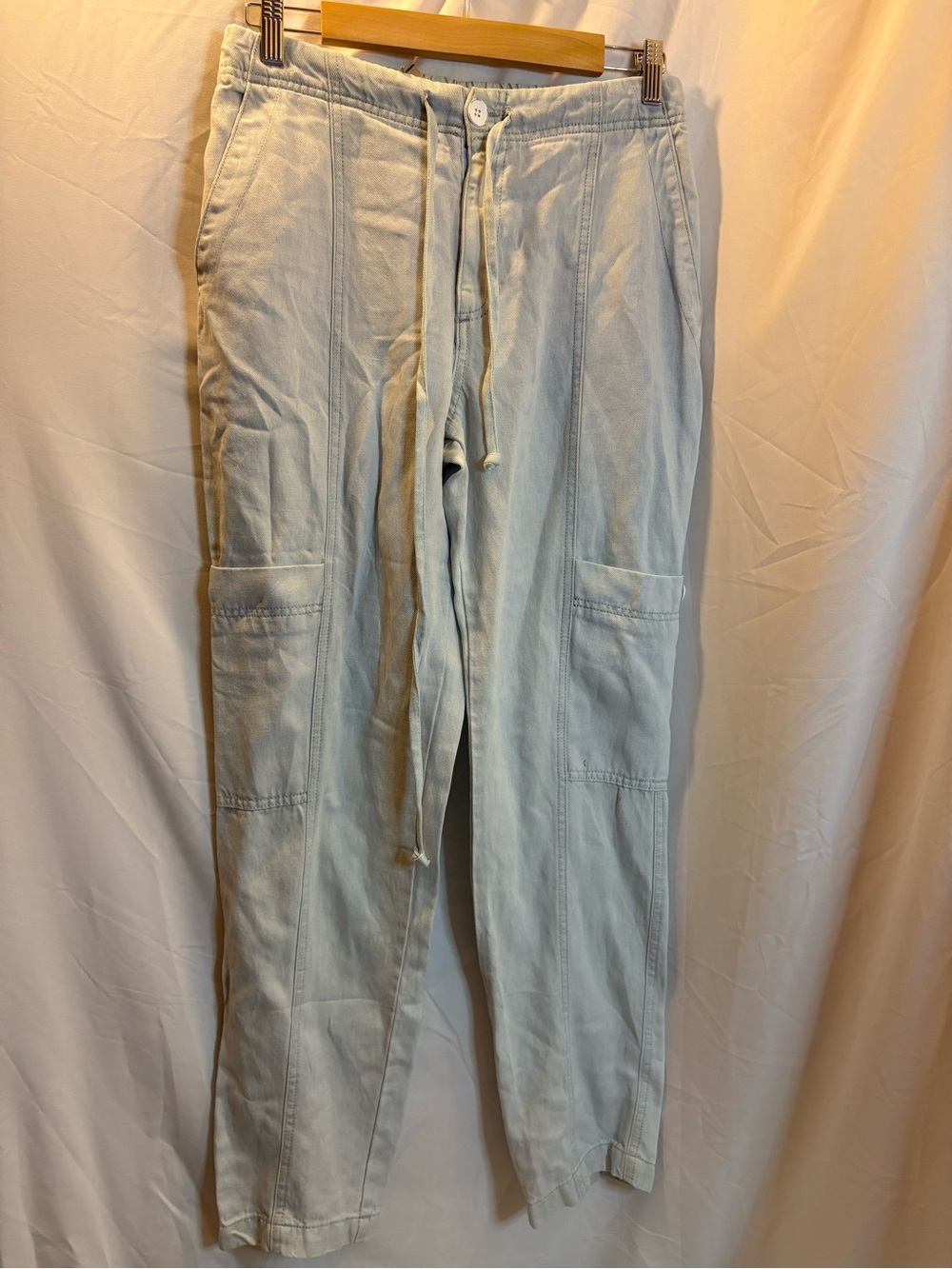 cloth & stone Light Blue Women's Cargo Jeans